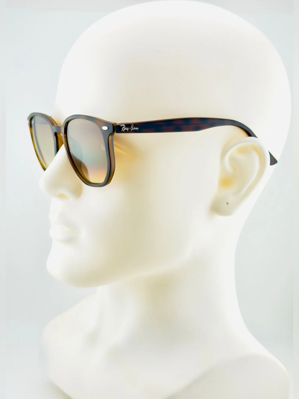 Ray-Ban Sunglasses RB4306 Matte Havana Frame With Gradient Brown Lenses UNISEX!